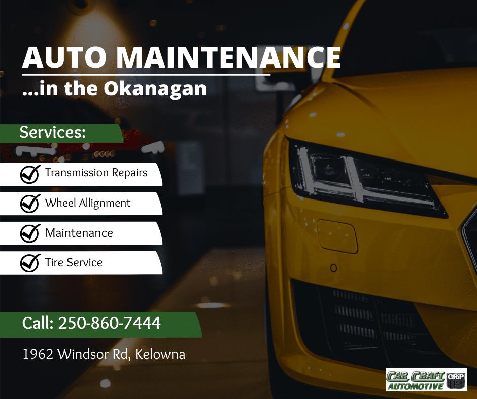 auto maintenance in the Okanagan